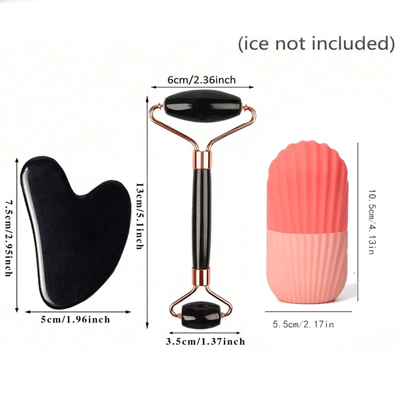 Ice Roller & Gua Sha Set