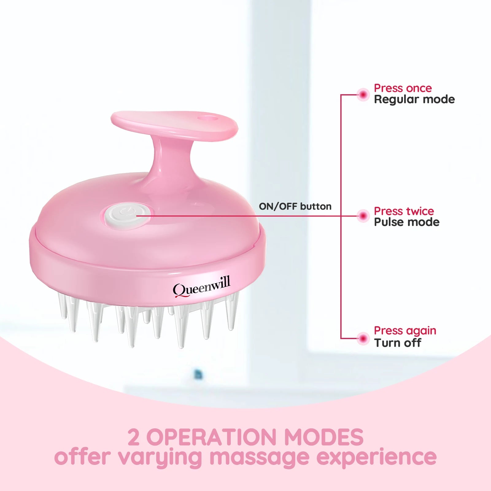 Electric Scalp Massager Waterproof
